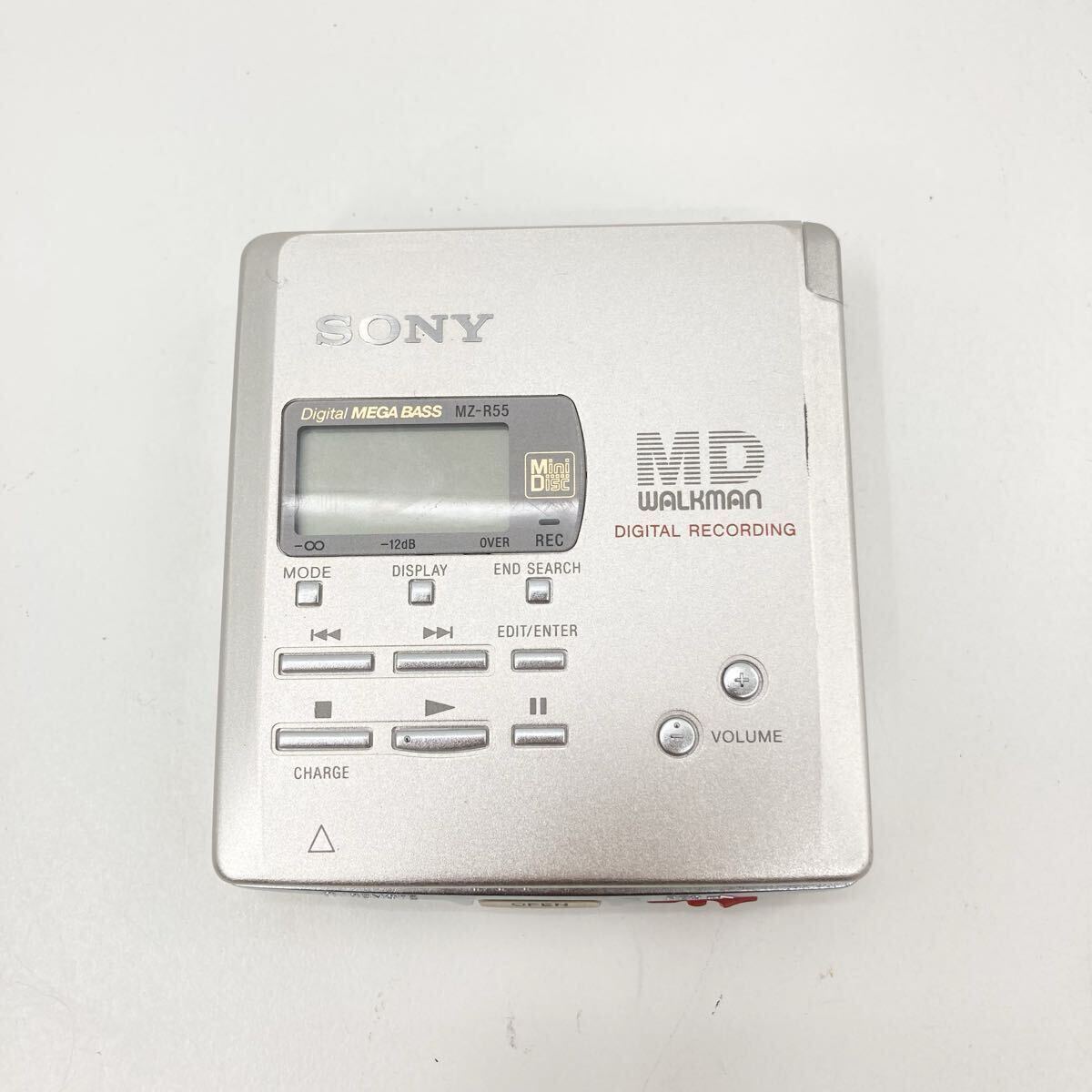 美品 SONY ソニー MZ-R55 MDウォークマン MDレコーダー MDプレーヤー