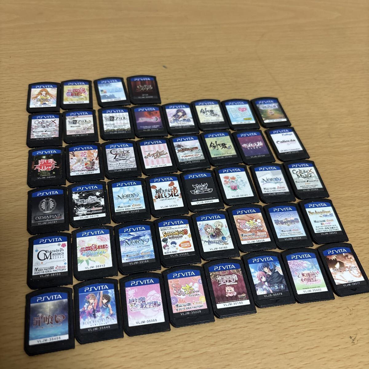【動作未確認】PS Vita ソフト まとめ売り 44点 オトメイト系多数 ゲームソフト