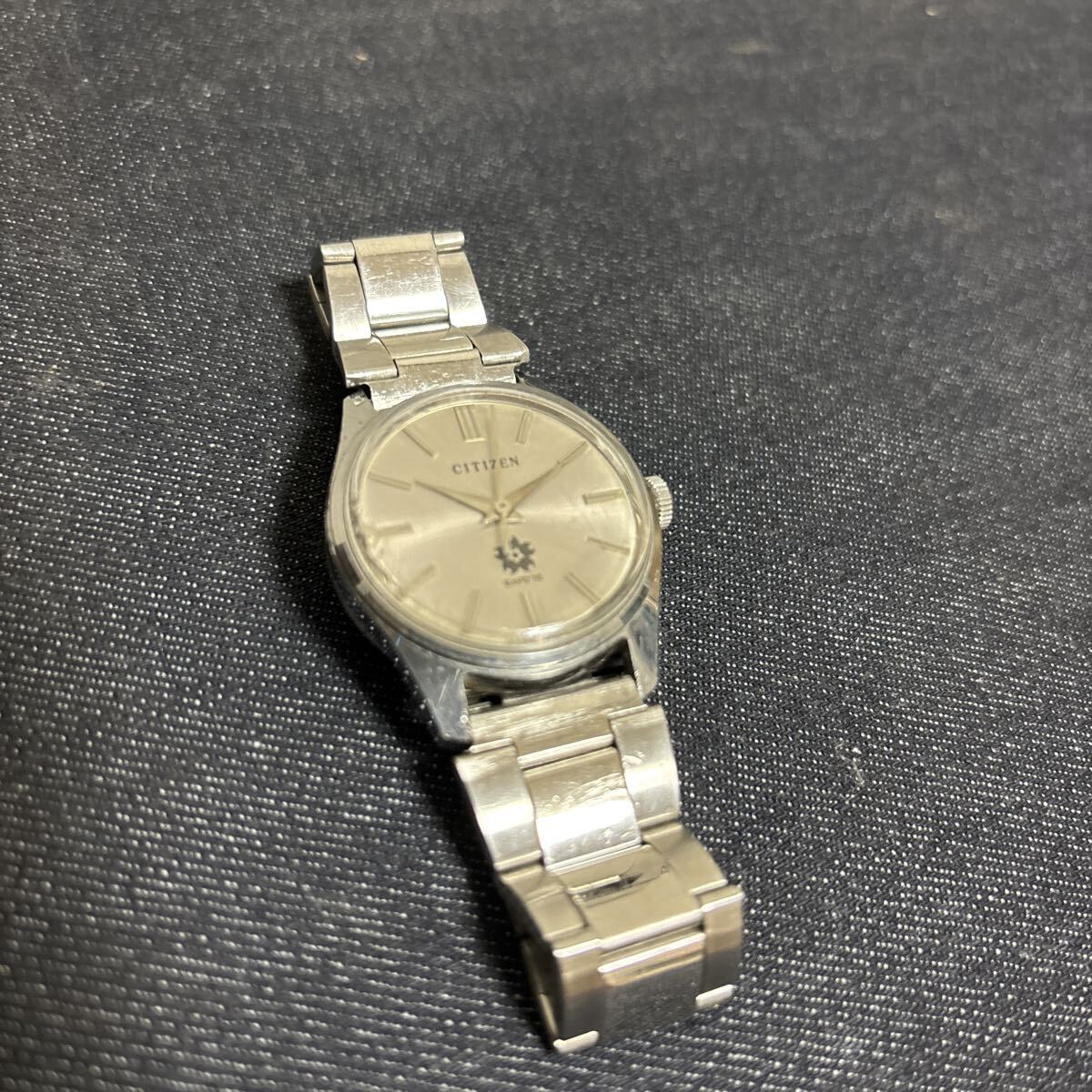 シチズン EXPO70 大阪万博記念モデル 4-020367 メンズ腕時計 CITIZEN シチズン 腕時計 シルバー 自動巻き