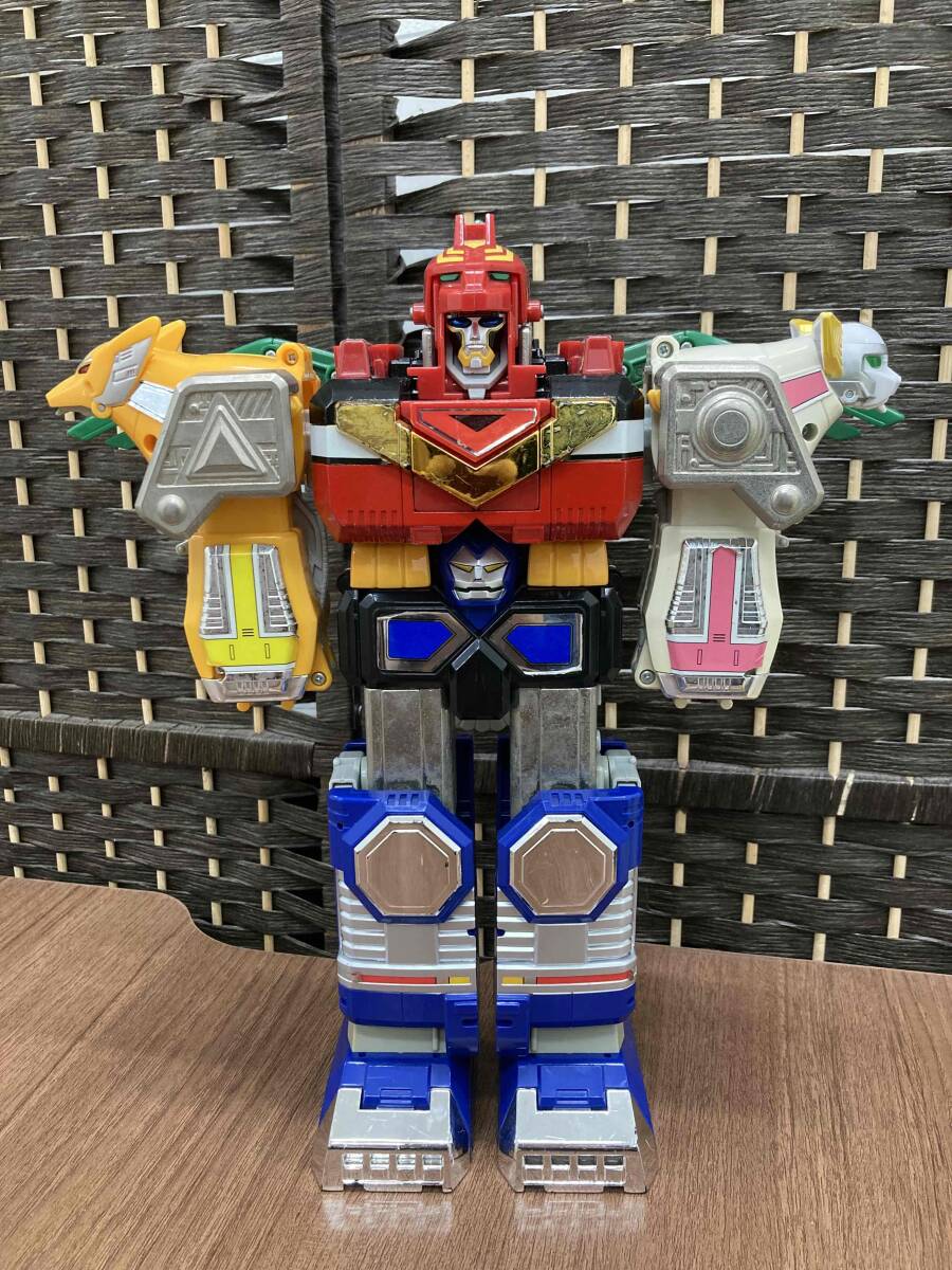 笠「14171-1」星獣戦隊ギンガマン　DX超合金　星獣合体ギンガイオー