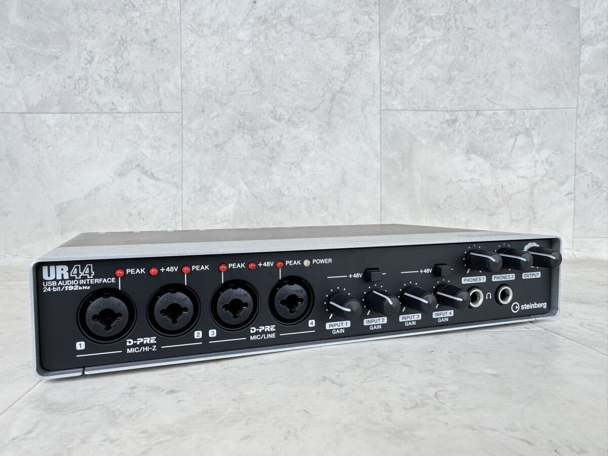 スタインバーグ steinberg UR44 オーディオインターフェース★a2635