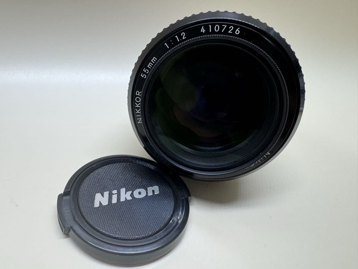 ニコン Nikon Ai NIKKOR 55mm f/1.2 MF 単焦点 ★w1084