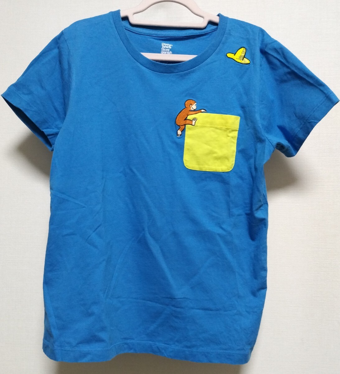 グラニフ graniph おさるのジョージ 半袖Tシャツ SSサイズ/中古品