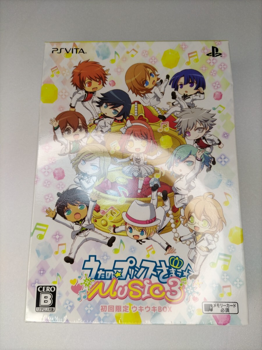 うたの☆プリンスさまっ♪ MUSIC3 初回限定 ウキウキBOX PSVitaソフト/未開封品/うたプリ