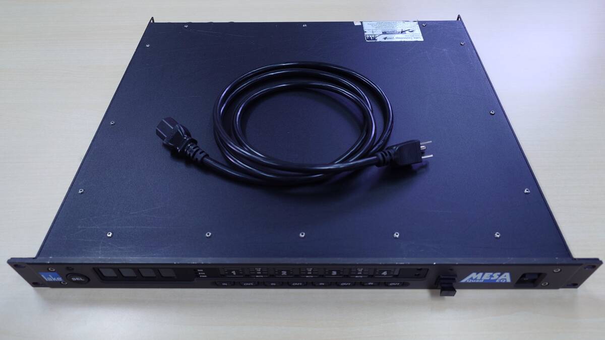 Lake MESA Quad EQ ① レイク メサ 4ch EQ デジタルイコライザー 中古品 動作確認済 現状お渡し