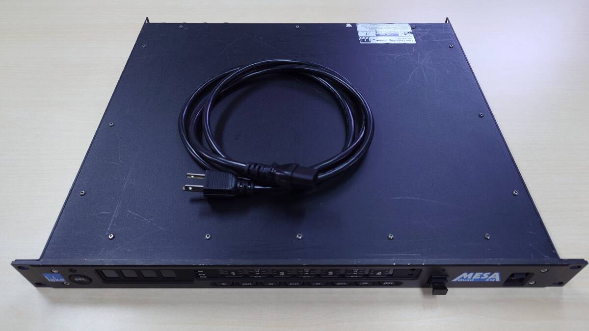Lake MESA Quad EQ ② レイク メサ 4ch EQ デジタルイコライザー 中古品 動作確認済 現状お渡し