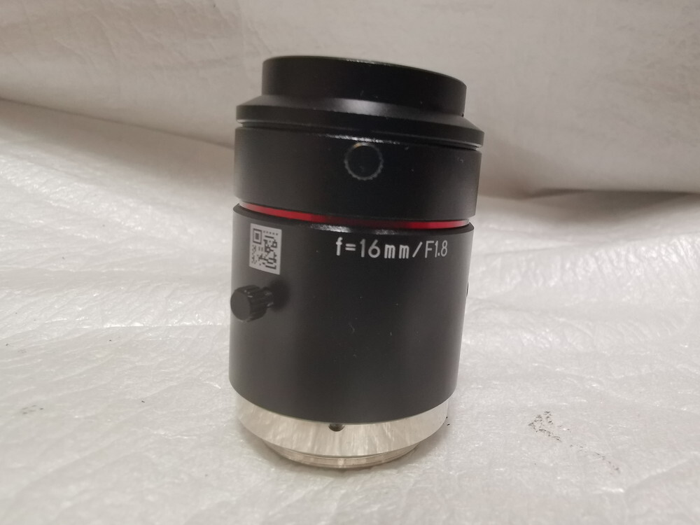 ★未使用に近い★ Keyence CA-LHR16 低歪みCマウントレンズ 16mm/F1.8 超高解像度