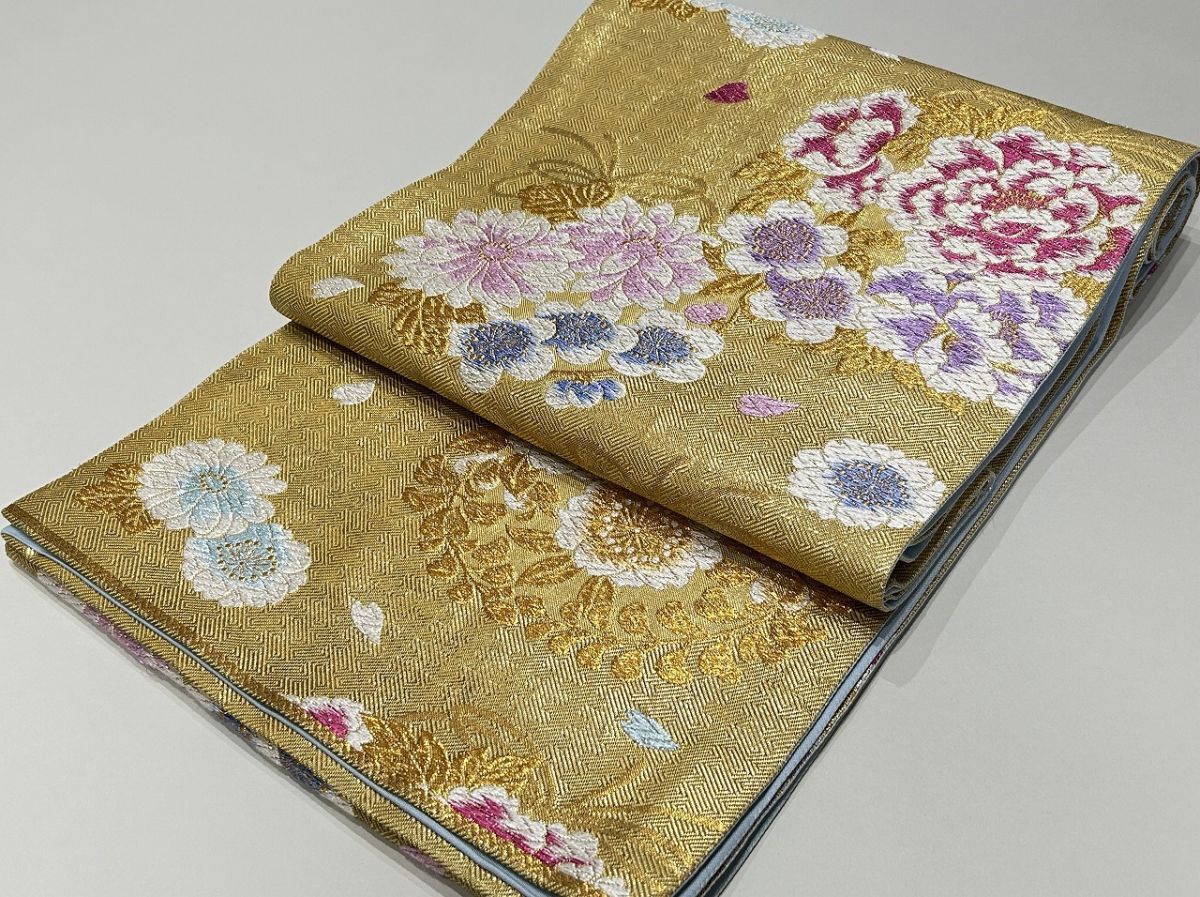 IROHA◆袋帯◇【tc6967】仕立て上がり◆正絹 六通【中古】