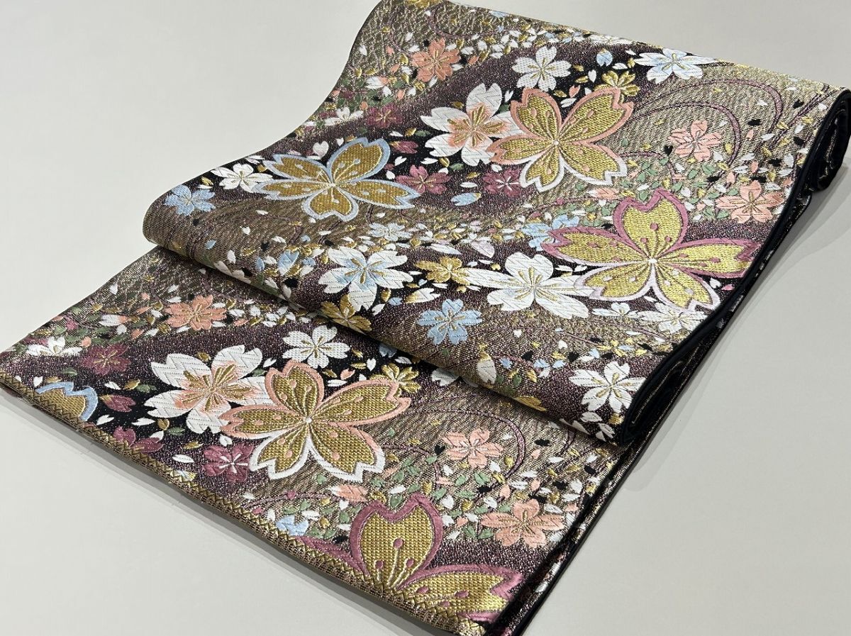 IROHA◆袋帯◇【tc6938】仕立て上がり◆正絹 六通【中古】