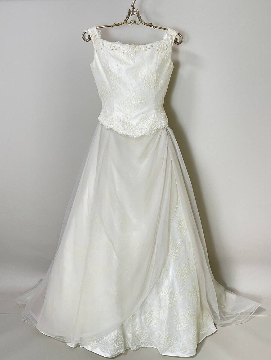IROHA◆ウエディングドレス◆【tc7078】 結婚式【白】【リサイクル】※※同梱不可