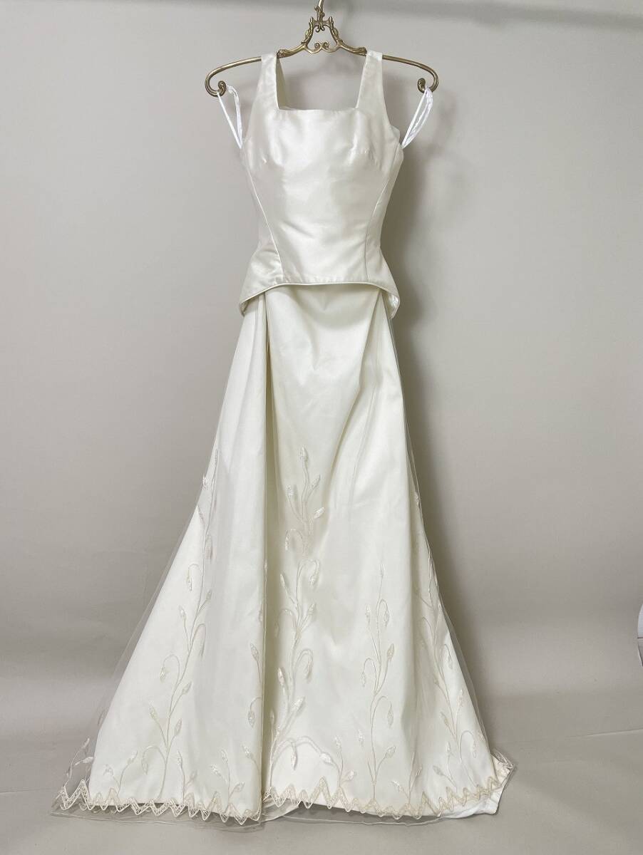 IROHA◆ウエディングドレス◆【tc7113】 結婚式【白】【リサイクル】※※同梱不可