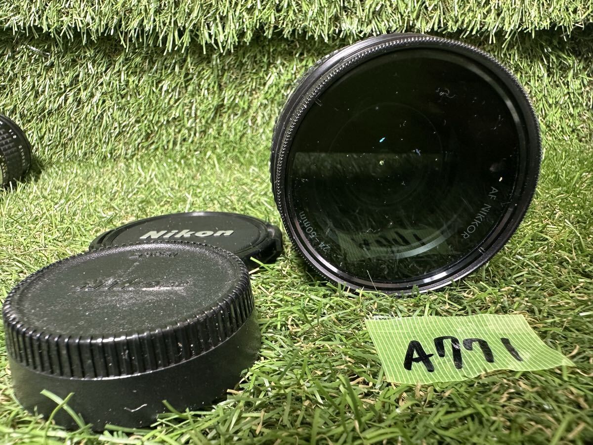 A771 Nikon 24-50mm 1:3.3-4.5 レンズ　Kenko PL62mm付き　現状品