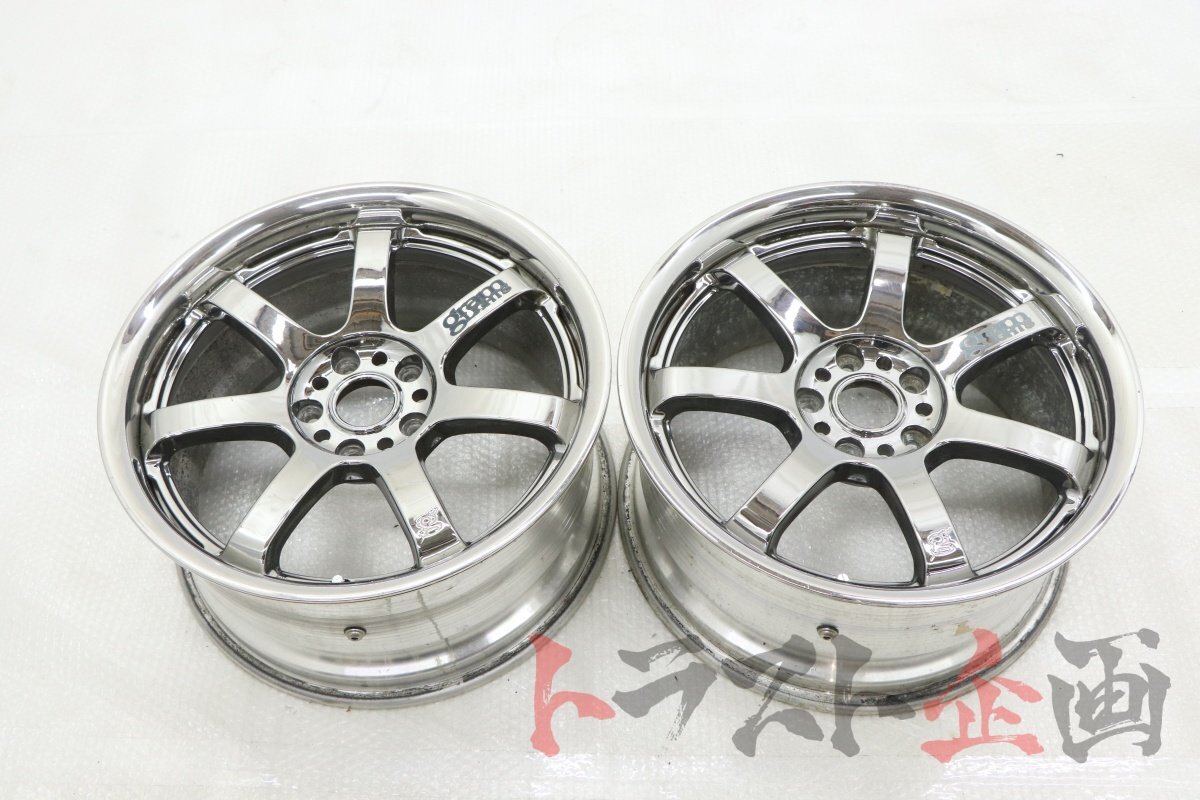 希少 当時物 レイズ グラムライツ 57S PRO 2本セット ドリケツ等に 18x9.0 38 PCD114.3 トラスト企画 U 3100418430