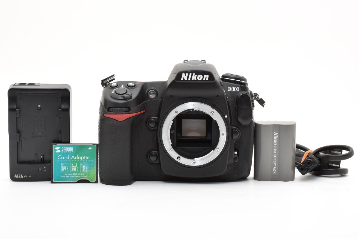 シャッター回数3838回　Nikon D300 ボディ