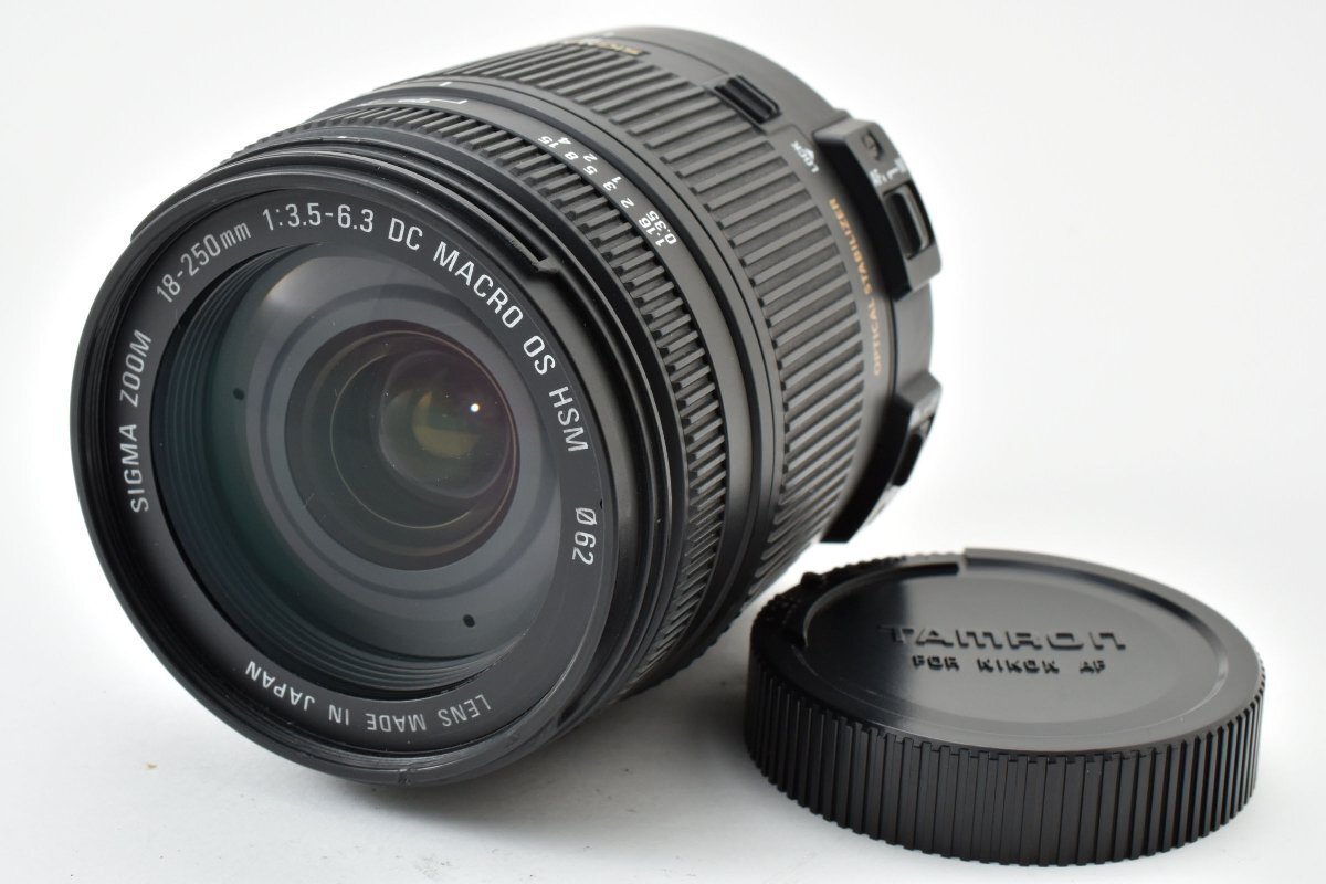 SIGMA シグマ DC 18-250mm F3.5-6.3 MACRO HSM OS Nikon