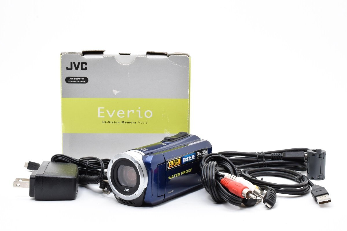 JVC ビクター GZ-R70 デジタルビデオカメラ ブルー系 美品
