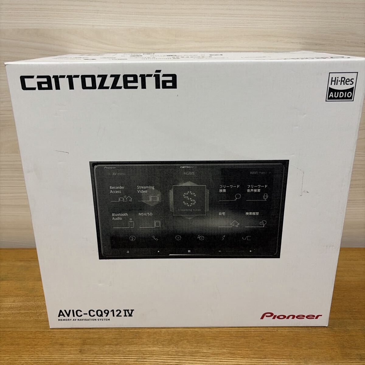 展示品 Pioneer carrozzeria AVIC-CQ912IV 本体 カロッツェリア