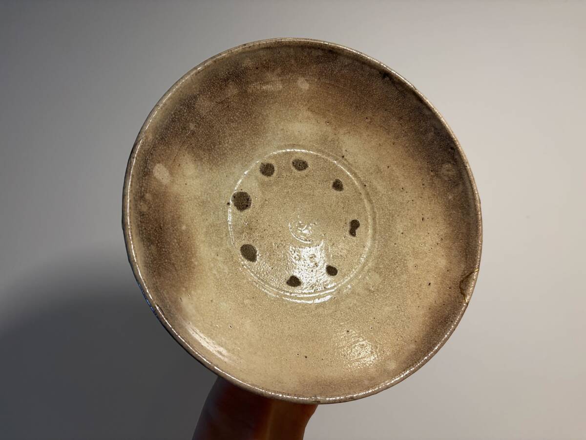 【特別出品】高麗粉引皿（李朝前期）
