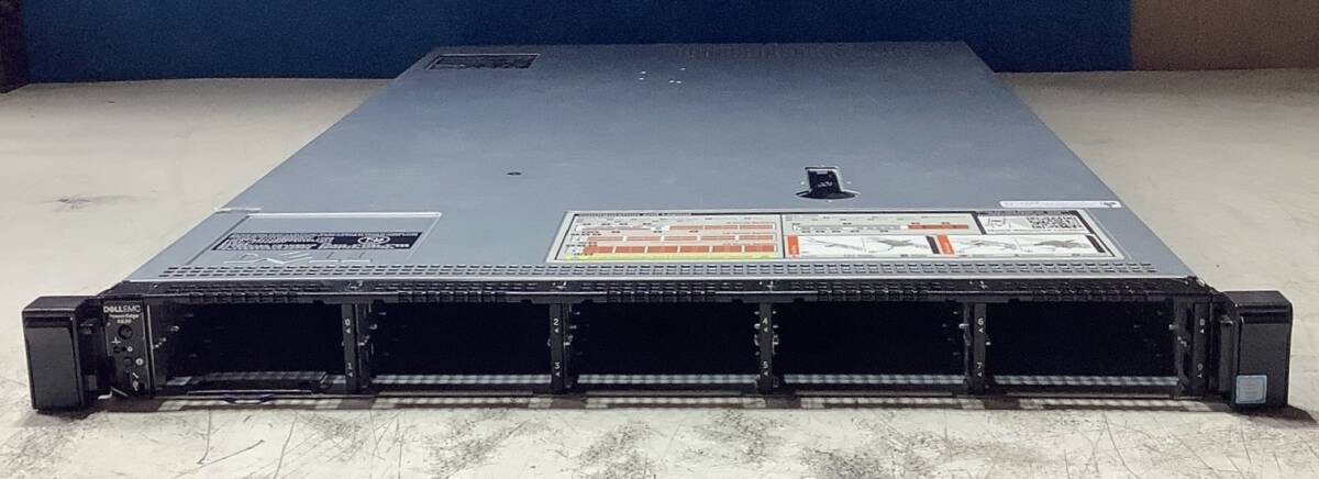 S80611315 Dell EMC PowerEdge R630 1点 (ヒートシンクx2基、1100W電源ユニットx2基搭載)【通電OK、複数出品】080803