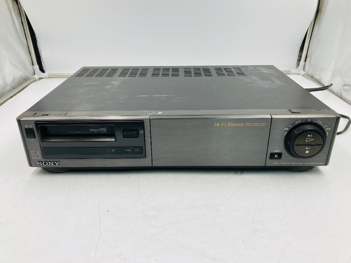 1f515fbb SONY EV-S1500 ソニー ビデオカセットレコーダー video Hi8 動作未確認