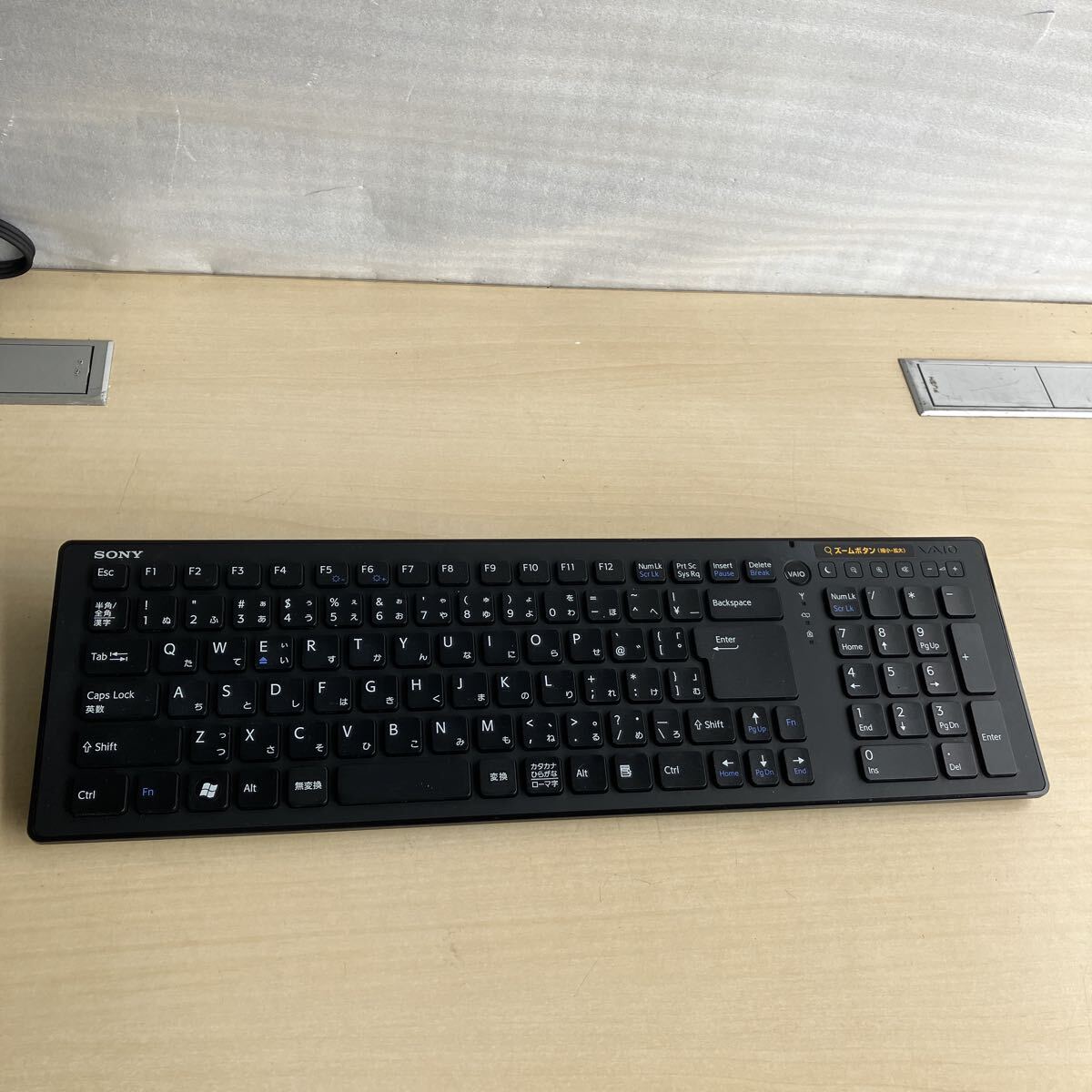 ◇SONY VAIO VGP-WKB10 ワイヤレス無線 日本語キーボード◇黒