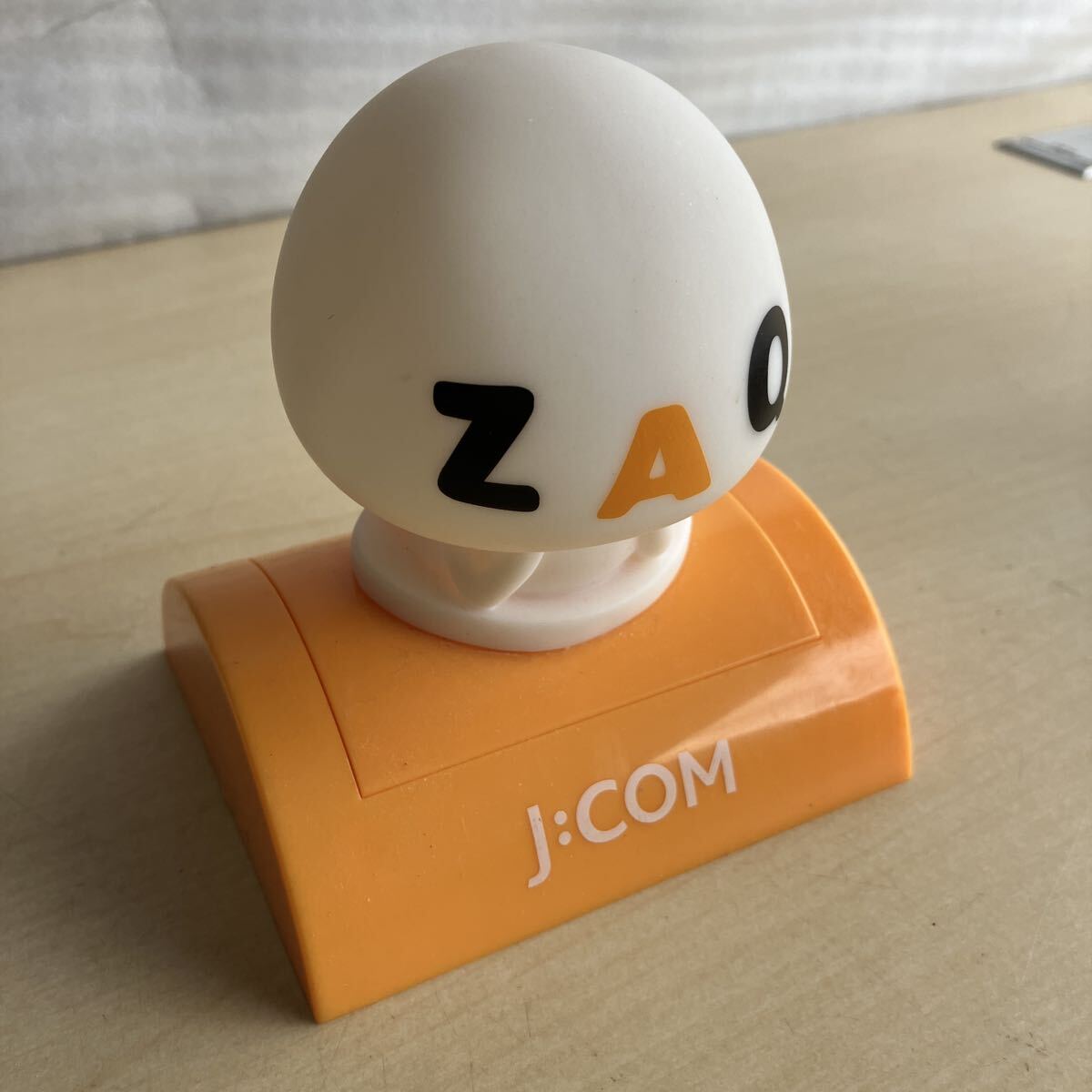 J:COM ジェイコム　ざっくぅ　ZAQ 光るざっくぅ　ルームライト　高さ約10cm
