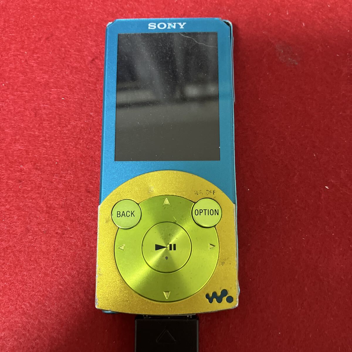 SONY WALKMAN NW-Sシリーズ デジタルオーディオプレーヤー ブルー JUNK品