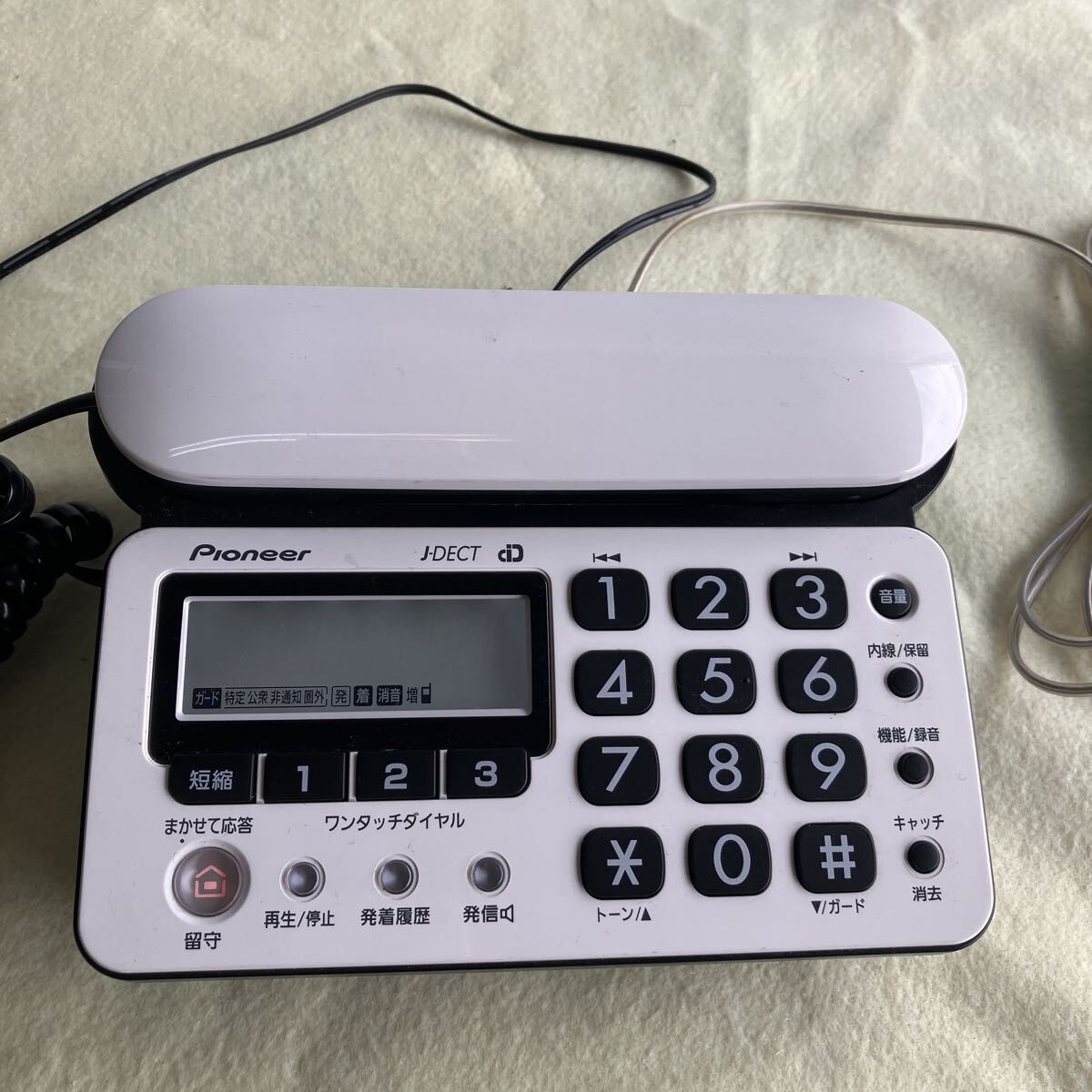 ★Pioneer 電話機 親機 TF-LU160 DECT USED★　JUNK品