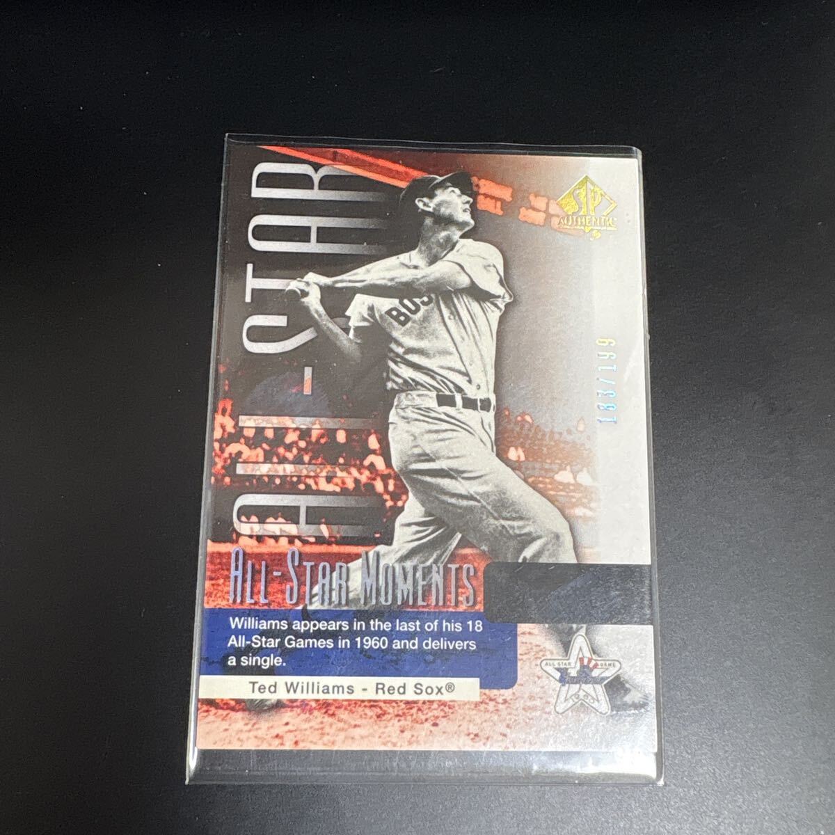 Ted Williams 2004 SP Authentic All-Star Moments /199　199枚限定