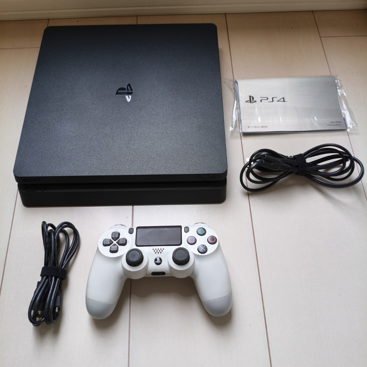 【ジャンク/通電起動確認のみ】SONY PlayStation4 CUH-2000A PS4 本体 コントローラー付き