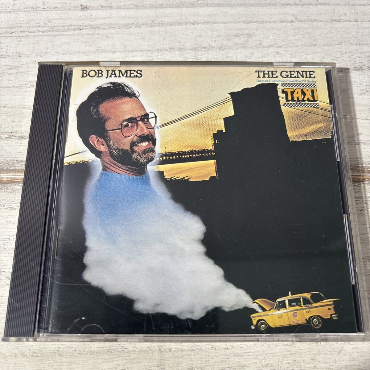 希少初期盤 スムーズケース ディスク美品 ボブ・ジェームス N.Y.メロウ THE GENIE TAXI 1983年盤 旧規格 35DP-71 CBSソニー フュージョン