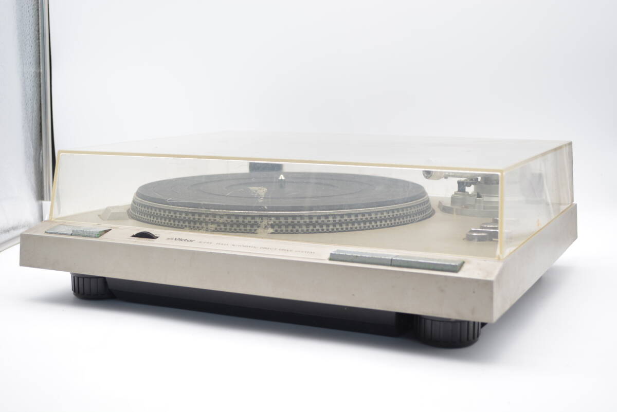Victor/ビクター JL-F44R ダイレクトプレーヤー ターンテーブル レコードプレーヤー オーディオ機器 レコード レトロ アンティーク 