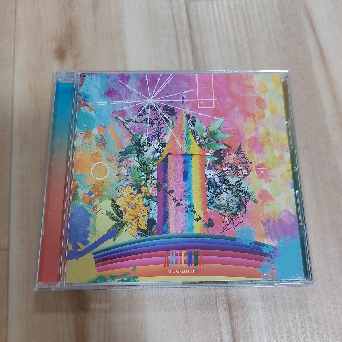 Mrs GREEN APPLE ANTENNA アルバム CD 通常盤 ミセスグリーンアップル ミセス １３曲収録　ケセラセラ　帯付き　即決価格