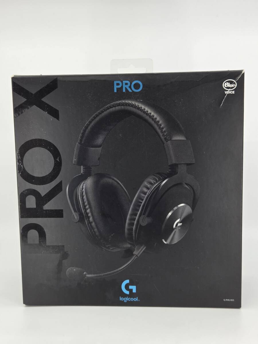 【美品】ロジクール Logicool ヘッドセット PRO X Gaming Headset G-PHS-003　動作品