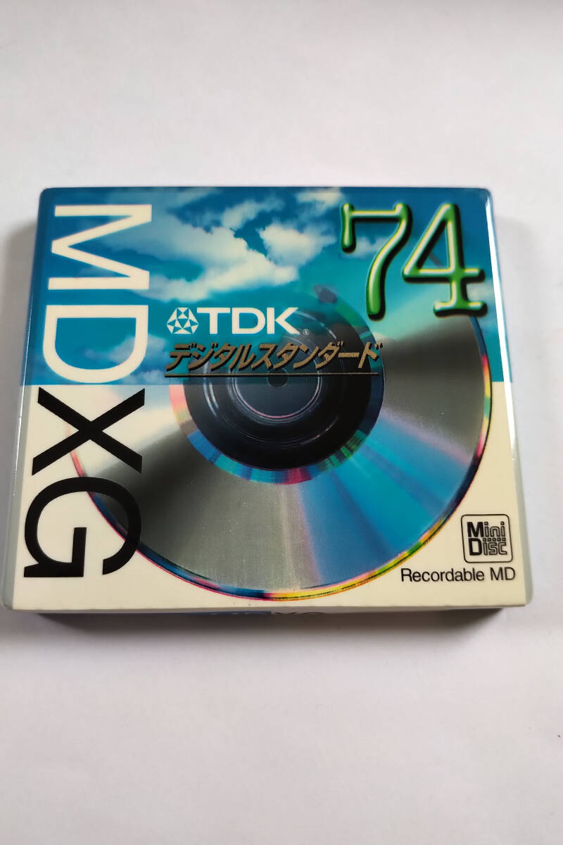 TDK MD XG 74 新品未開封 MiniDisc ミニディスク MDオーディオ 記録媒体 dcc 