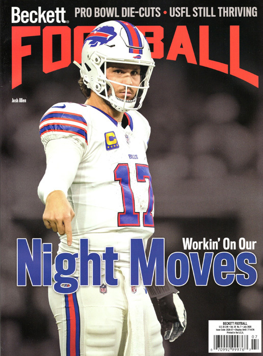 NFL Beckett/ベケット #426 2026年 7月号 Josh Allen 表紙