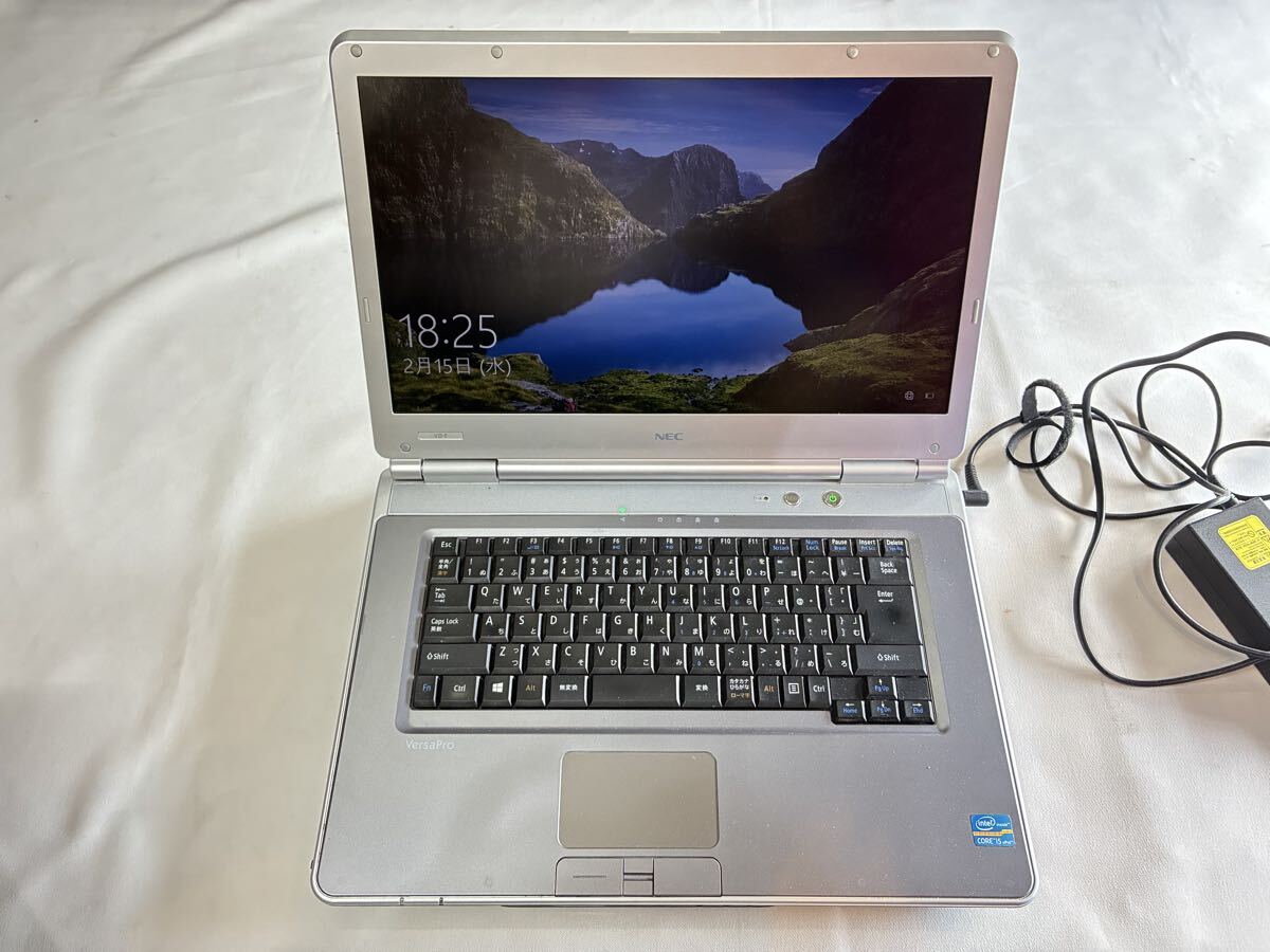 1円スタート NEC Core i5-3320M 2.60GHz/15.6インチ/Win10Home ノートパソコン 中古品
