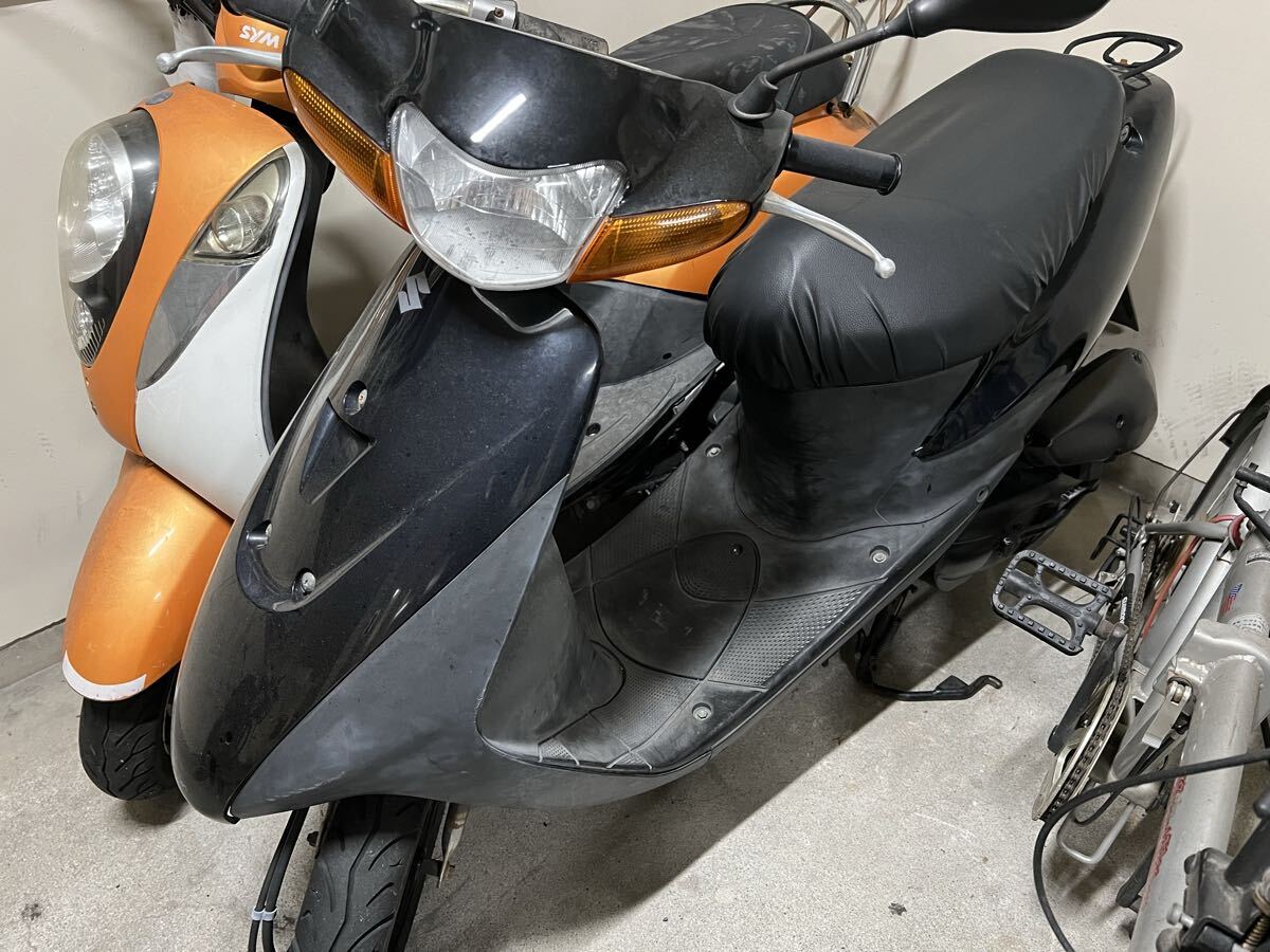 SUZUKI レッツII CA1PA 書付き 実働 後期型 2ストローク キャブ 1990年 2000年 レッツ4 アドレスV125G 名古屋市
