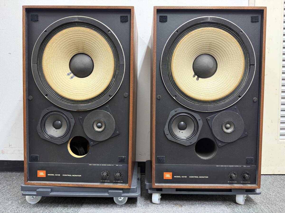 JBLスピーカー　4311BWX　60日保証　ペア定価　318,000円　比較的美品　高音質　完全動作品　若干難あり