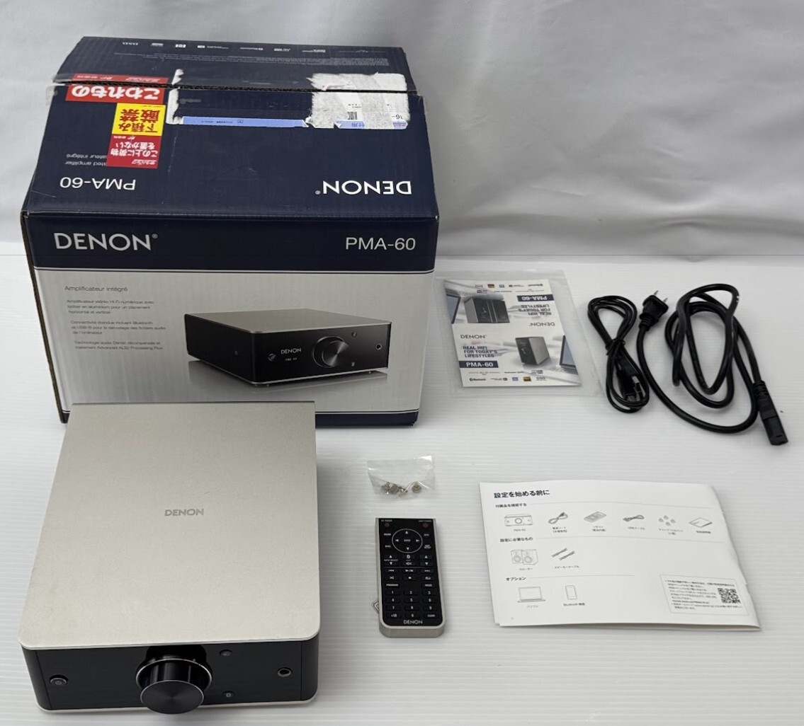 中古 DENON PMA-60 プリメインアンプ