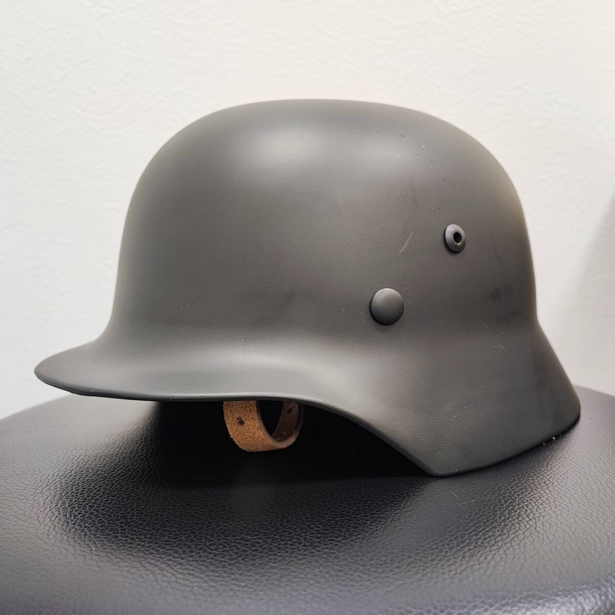 ドイツ M35 レプリカ スチールヘルメット 重量1.59kg ET6表記
