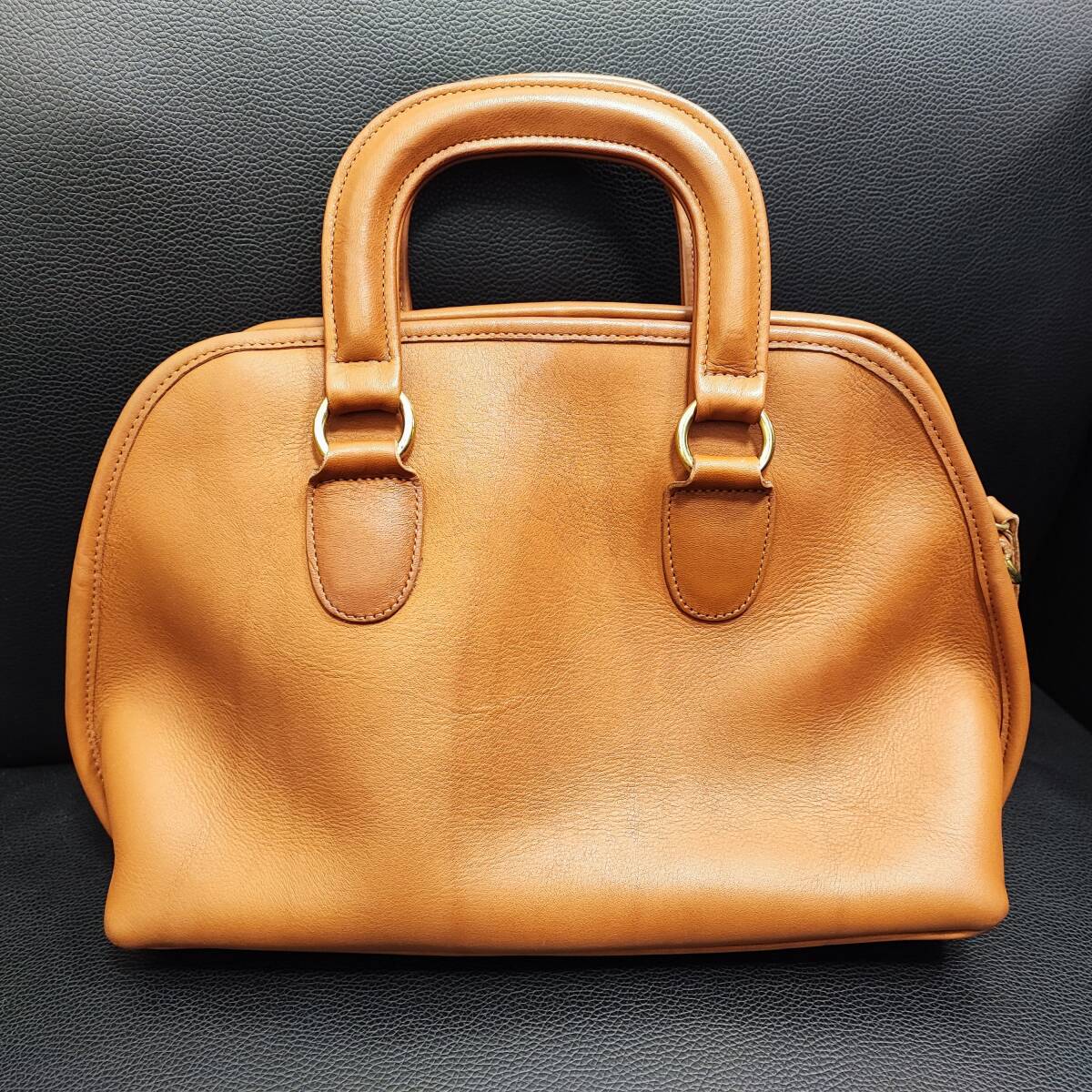 COACH オールドコーチ ハンドバッグ レザー 9903 ブラウン系