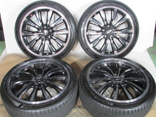 ☆WEDS■LEONIS■ウェッズレオニス■225/40R19■114.3-5H/19-8J/+50■KUMHO ECSTA PS71■オデッセイ.ヴェゼル.アコード.レヴォーグ.ノア.等