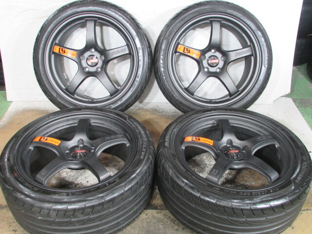 ☆RAYS■GRAMLIGHTS■57CR■SPEC-D■グラムライツ57CR■245/40R18■114.3-5H/18-8.5J/+50■YOKOHAMA■ADVAN■FLEVA■V701■インプWRX STI等