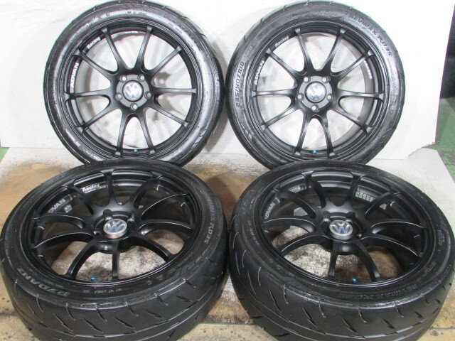 ☆ADVAN RZ■アドバン■VW.ゴルフ.パサートヴァリアント.シャラン.AUDI.アウディ.A3.A4.等■112-5H/18-8J/+48■235/40R18■RYDANE REVIMAX