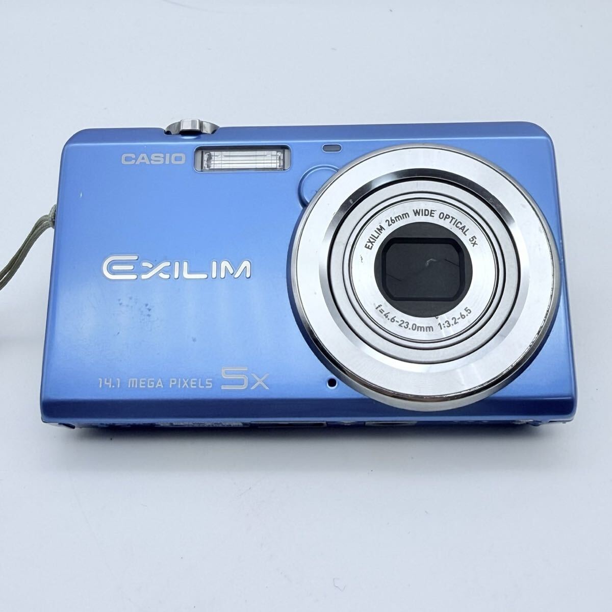 ●動作品 CASIO EXILIM EX-ZS10 コンパクトデジタルカメラ カシオ エクシリム ブルー