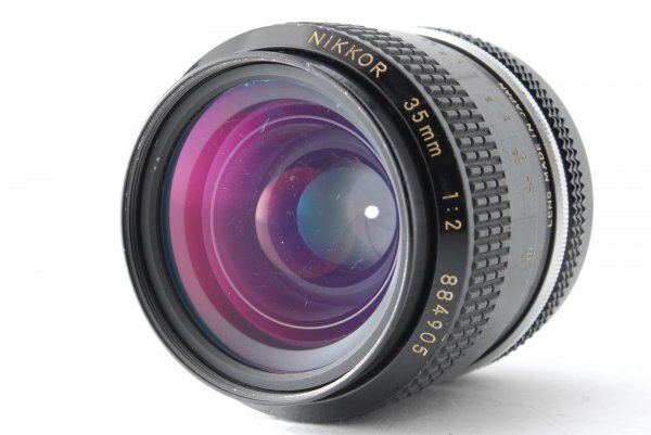 Nikon Ai Nikkor 35mm f/2 MF Wide Angle Prime Lens F Mount ニコン 広角レンズ レンズ #97