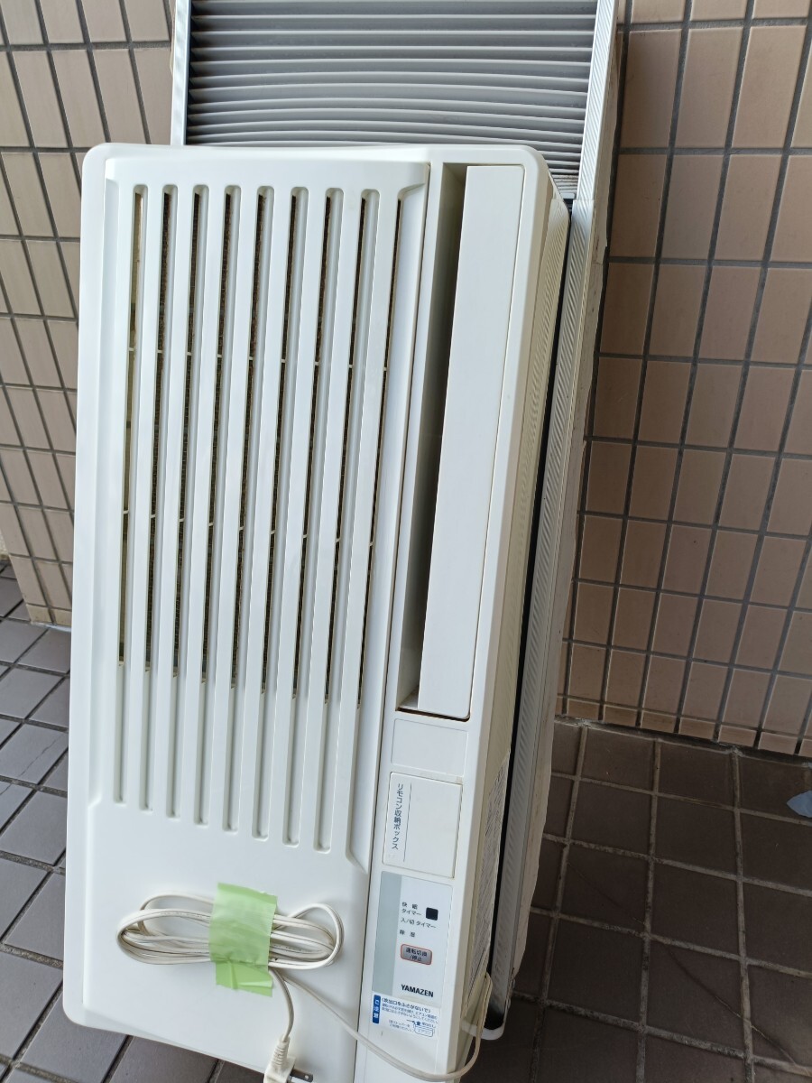 窓用エアコン冷房YAMAZENWI-A162　 ルームエアコン　送料5000円 東京池袋