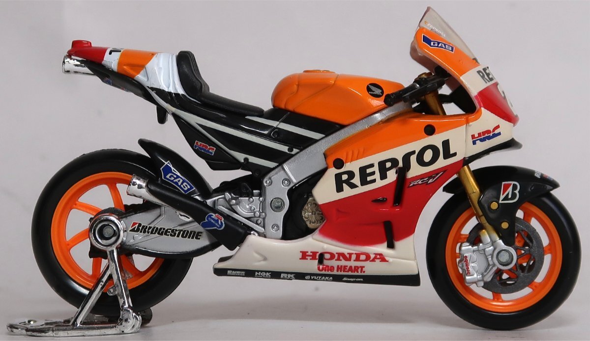 Maisto, レプソルホンダ, RC213V, D.ペドロサ, 1/18, 中古