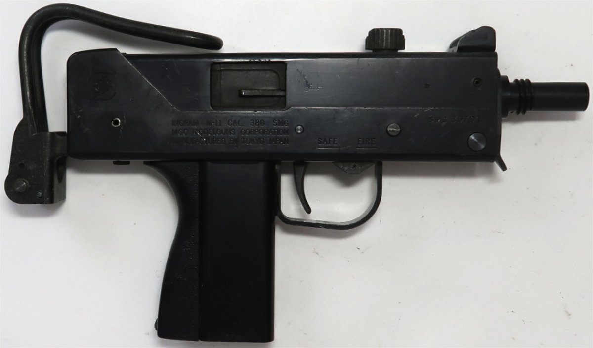 MGC, イングラム M11,モデルガン, SMG適合品,中古